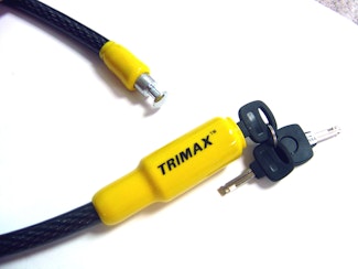 Trimax TQ1532 TRIMAFLEX Integrated Keyed Cable Lock 32 (L) X 15mm