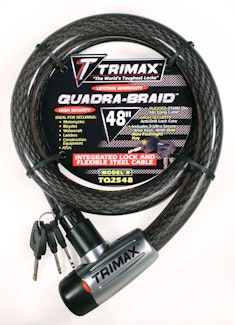 Trimax TQ2548 TRIMAFLEX Integrated Keyed Cable Lock 48 (L) X 25mm