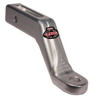 Trimax TRZ4ALFM 4in Forged Aluminum Fixed Ball Mount