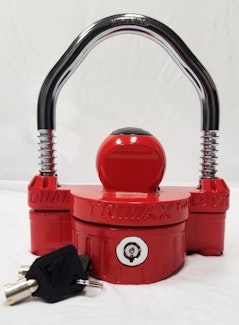 Trimax UMAX25D Universal Die Cast Narrow Body Coupler & U-Lock, 1/2Dia. Shackle