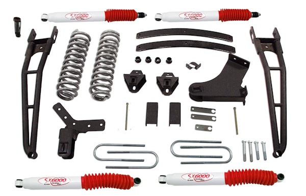 Tuff Country 24865KH 4" Complete Kit (w/SX6000 Shocks)