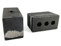 Tuff Country 79061 4" Cast Iron Lift Blocks Pair