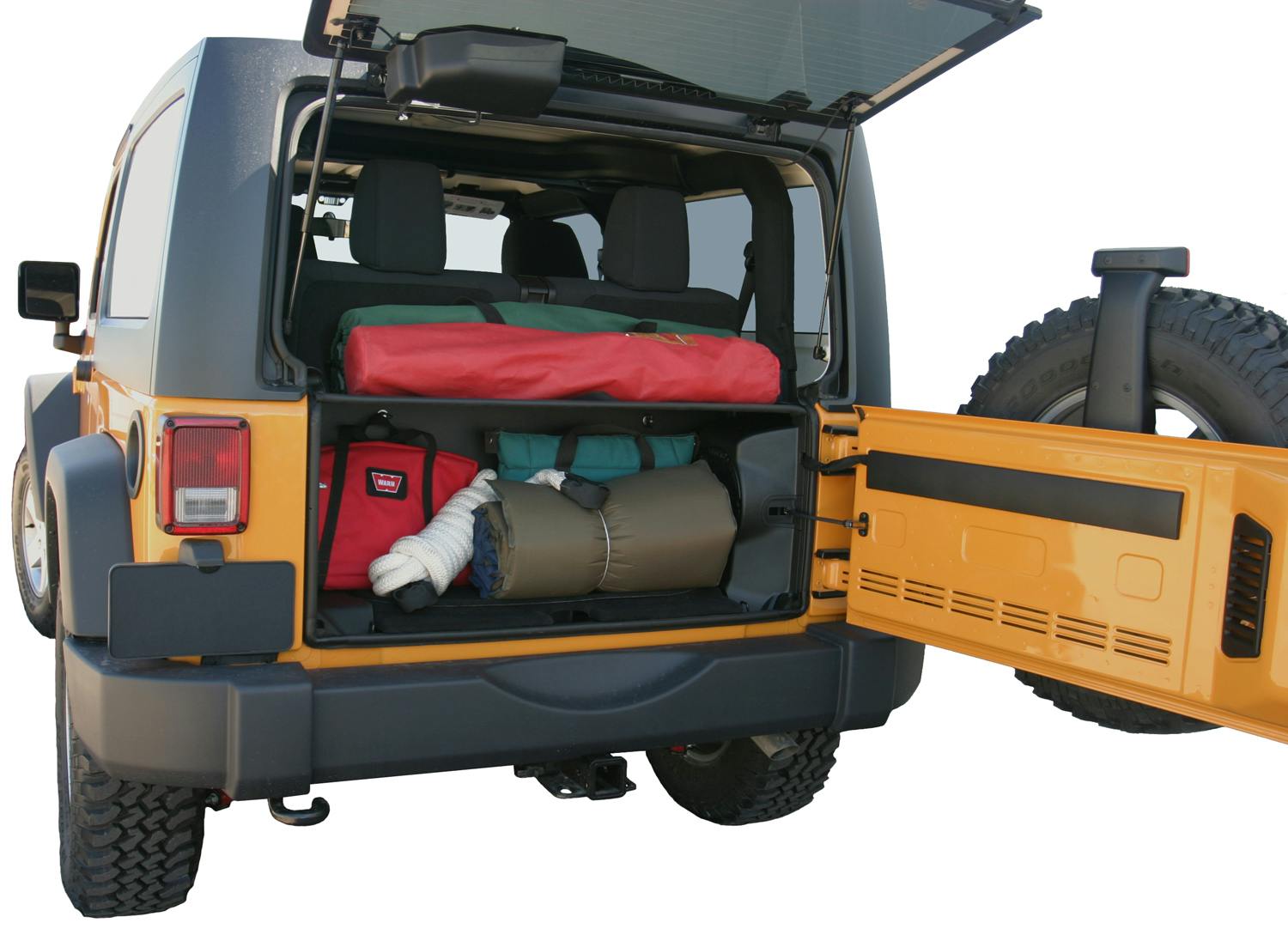Tuffy Security 282-01 JK TAILGATE SECURITY ENCLOSURE; 01
