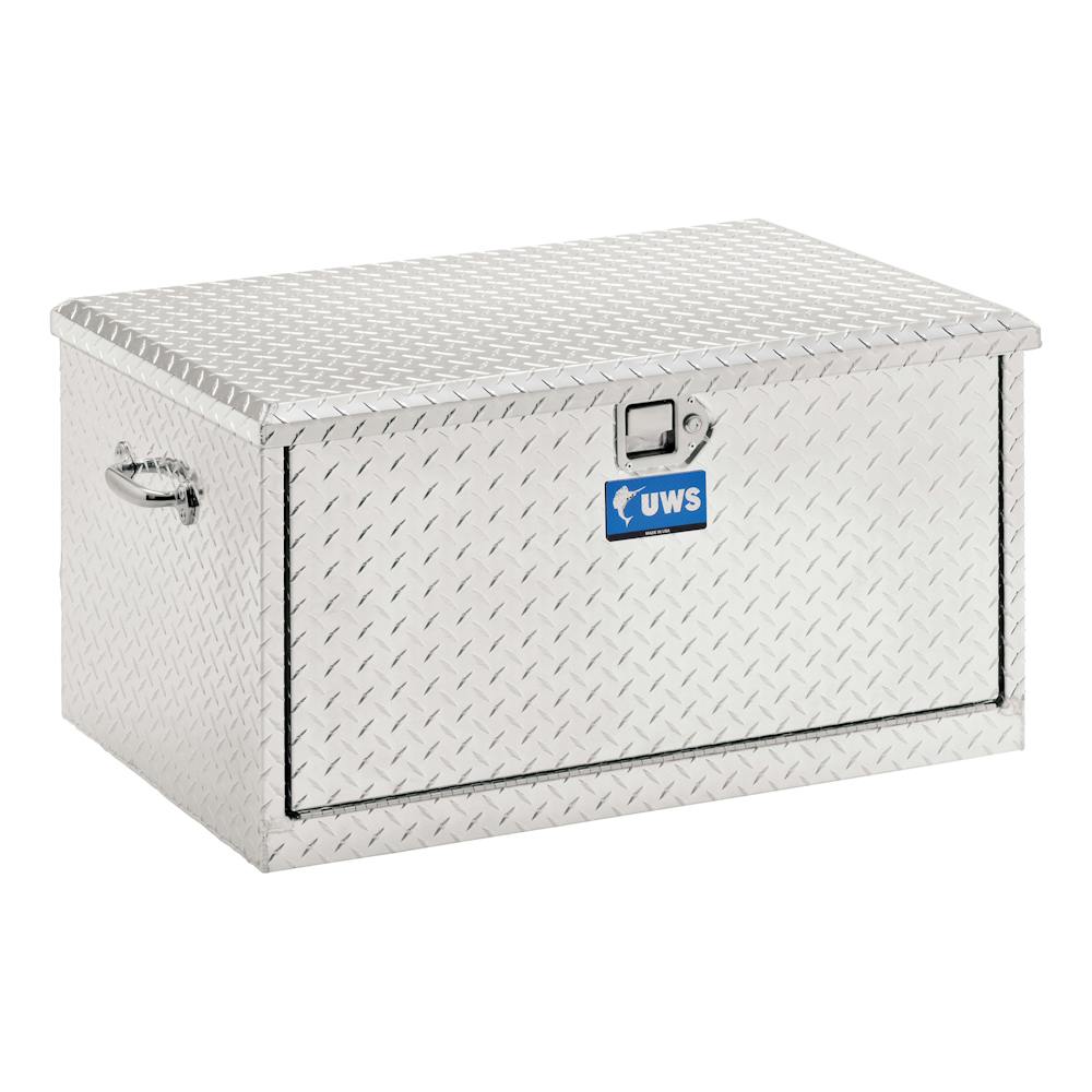 UWS 38 Utility Chest Box with Drawers Bright Aluminum Model TBC