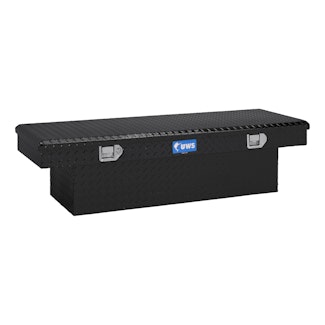 UWS TBS-54-BLK 54 Aluminum Single Lid Crossover Toolbox Black