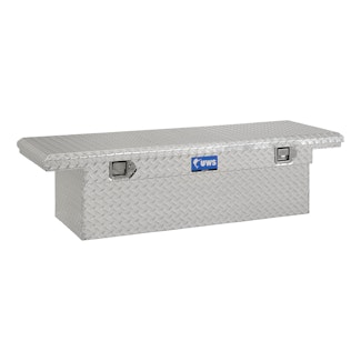 UWS TBS-54-LP 54 Aluminum Single Lid Crossover Toolbox Low Profile