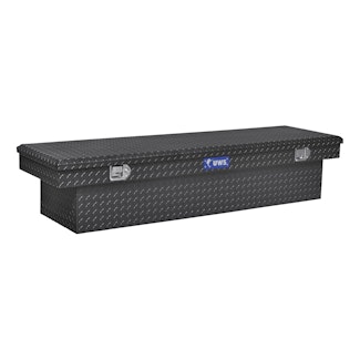 UWS TBS-63-BLK 63 Aluminum Single Lid Crossover Toolbox Black