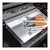 UWS TBS-63-SL-BLK 63 Aluminum Single Lid Crossover Toolbox Slim Line Black