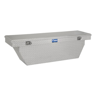 UWS TBSD-72-A 72 Aluminum Single Lid Crossover Toolbox Deep Angled