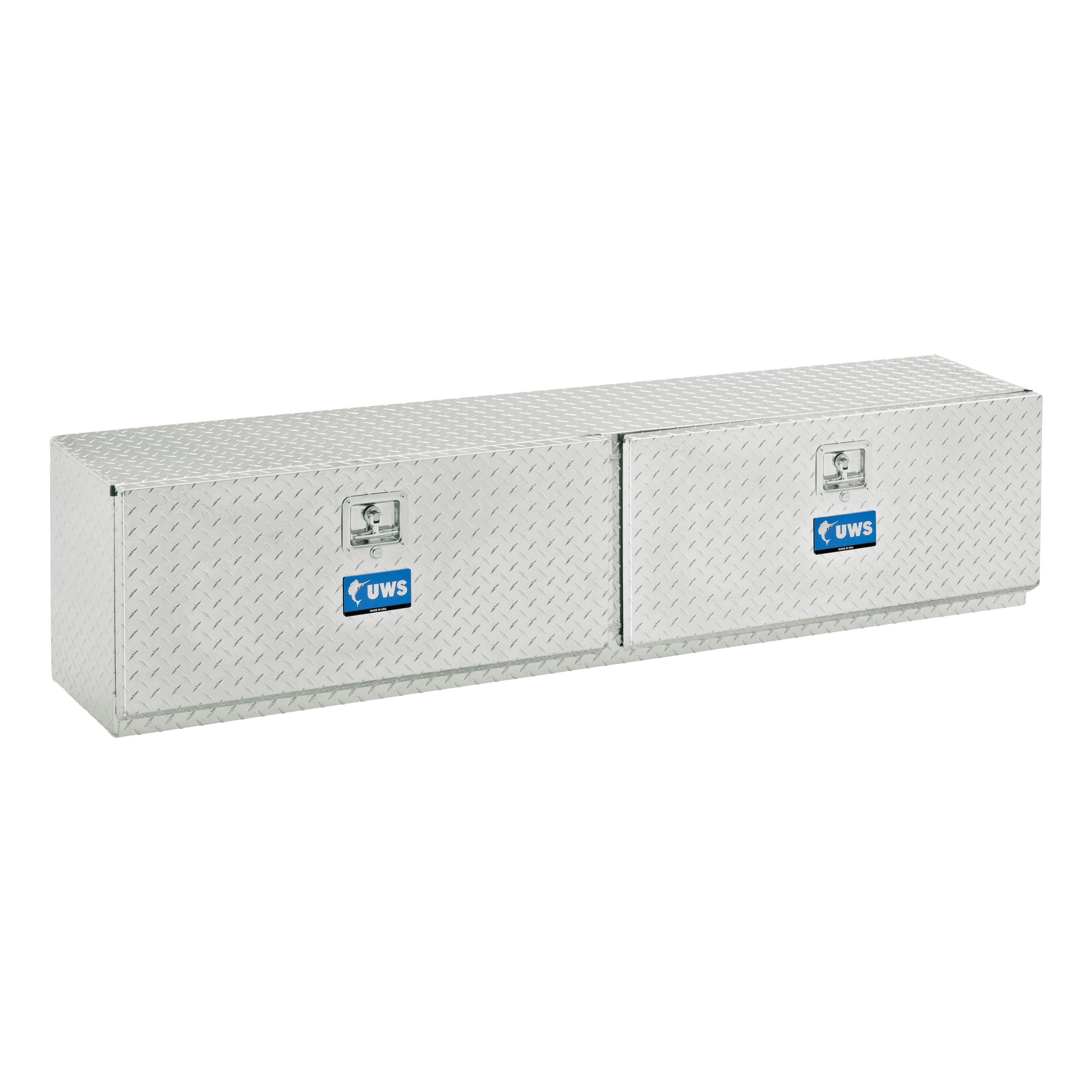UWS TBTS 72 72 Aluminum Topsider Tool Box Double Door