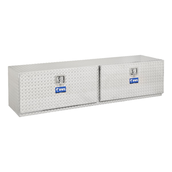 UWS TBUB-96 96 Aluminum Underbody Tool Box Double Door