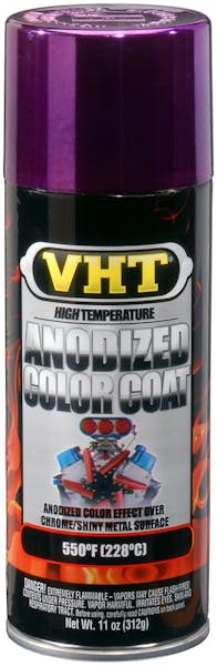 VHT SP452 High Temperature Anodized Color Coat; Purple; 11 Aerosol