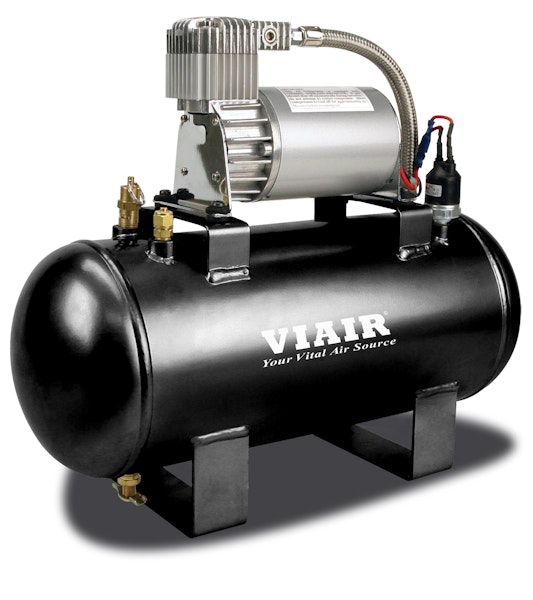 VIAIR 20003 1.5 Gal. Tank Air Source Kit Fast Fill-120 120 PSI Compressor 12V