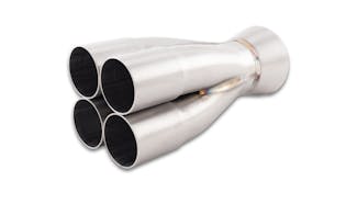 Vibrant Performance 10304 4-1 304 Stainless Steel Merge Collector