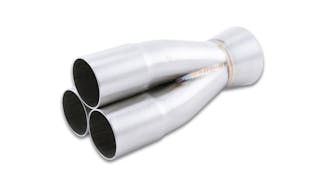 Vibrant Performance 10332 3-1 304 Stainless Steel Merge Collector