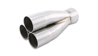 Vibrant Performance 10336 3-1 304 Stainless Steel Merge Collector