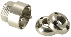 Vision X 9893464 Security Nut M12 X 2pcs 1 Tool