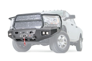 WARN 107002 Heavy Duty Front Bumper, with Guard
