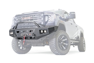 WARN 107179 Ascent HD Front Bumper with Baja Bar