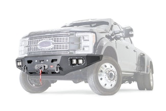 WARN 107181 Heavy Duty Front Bumper, No Guard