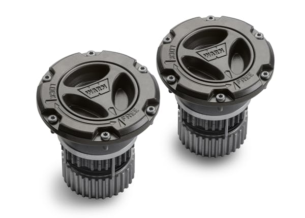 WARN 108325 Super Duty Locking Hubs, Gray