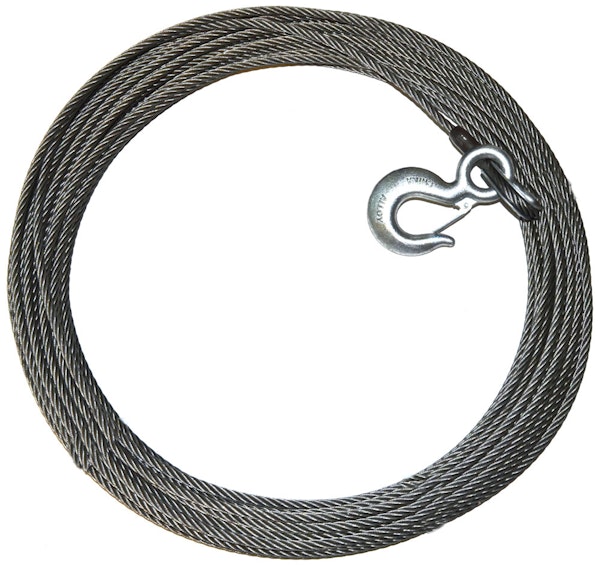 WARN 23675 Wire Rope Assembly 3/8 X 150ft