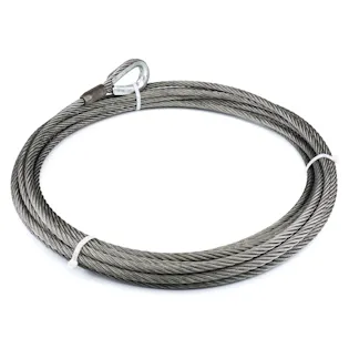 WARN 79294 WIRE ROPE ASSEMBLY 1/2 Inch Diameter x 60 Foot Length