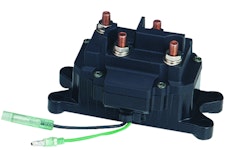 WARN 34977 Contractor Winch 12V w/Warn Bracket