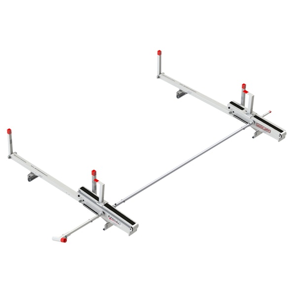 Weather Guard 2261-3-01 Fixed Drop-Down Ladder Rack