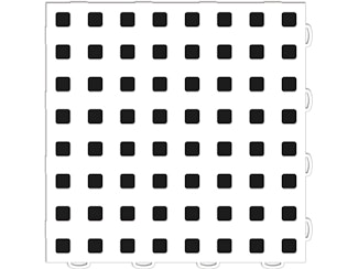 WeatherTech 51T1212 WH-BK TechFloor
