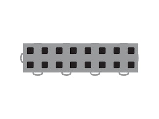 WeatherTech 51T312LL GR-BK TechFloor
