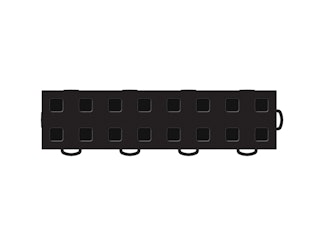 WeatherTech 51T312RL BK-BK TechFloor