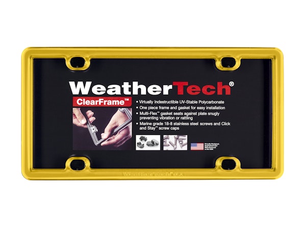 WeatherTech 8ALPCF17 License Plate Frame