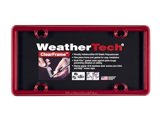 WeatherTech 8ALPCF1 License Plate Frame