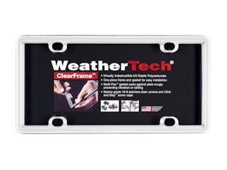 WeatherTech 8ALPCF8 License Plate Frame