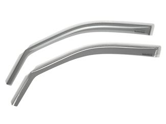 WeatherTech 70411 Front Side Window Deflectors, Light Smoke