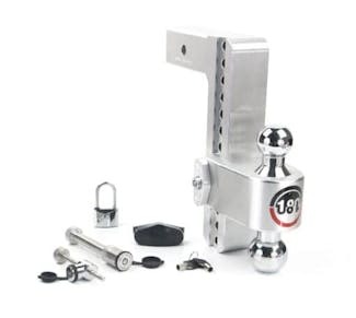 Weigh Safe CTB10-2.5-SET 180 Hitch 10" Drop Hitch w/ 2.5" Shank (10K/18.5K GTWR) w/ WS05, WS11, & WS12