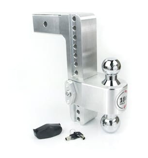 Weigh Safe CTB10-2.5 180 Hitch  10" Drop Hitch w/ 2.5" Shank (10K/18.5K GTWR)