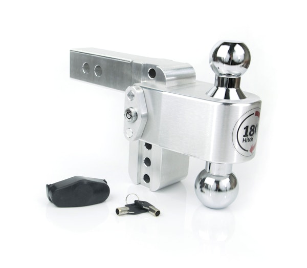 Weigh Safe CTB4-2 180 Hitch 4" Drop Hitch w/ 2" Shank (10K/12.5K GTWR)