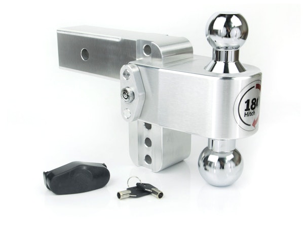 Weigh Safe CTB4-2.5 180 Hitch 4" Drop Hitch w/ 2.5" Shank (10K/18.5K GTWR)