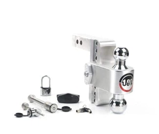 Weigh Safe CTB6-2-SET 180 Hitch 6" Drop Hitch w/ 2" Shank (10K/12.5K GTWR) w/ WS05, WS11, & WS12