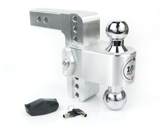 Weigh Safe CTB6-2 180 Hitch  6" Drop Hitch w/ 2" Shank (10K/12.5K GTWR)