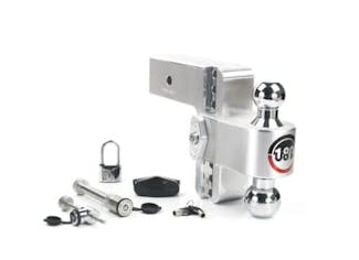 Weigh Safe CTB6-3-SET 180 Hitch 6" Drop Hitch w/ 3" Shank (10K/21K GTWR) w/ WS05, WS11, & WS12