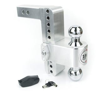 Weigh Safe CTB8-2 180 Hitch  8" Drop Hitch w/ 2" Shank (10K/12.5K GTWR)