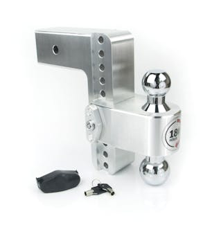 Weigh Safe CTB8-3 180 Hitch  8" Drop Hitch w/ 3" Shank (10K/21K GTWR)