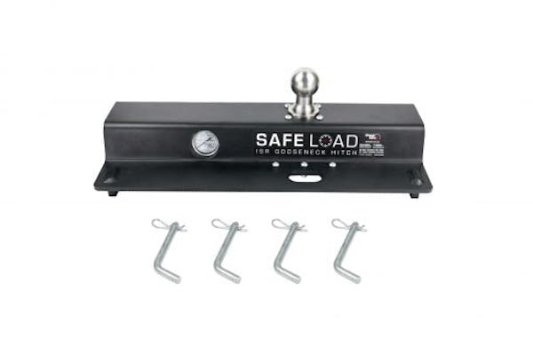 Weigh Safe WSISR Weigh Safe In-Bed, Industry Standard Rail Gooseneck System w/ Dual Gauges