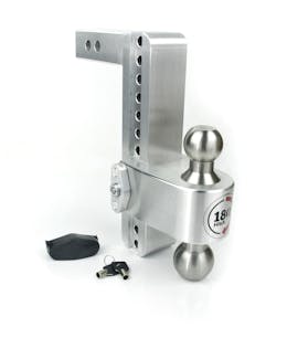 Weigh Safe LTB10-2 180 Hitch 10" Drop Hitch w/ 2" Shank (10K/12.5K GTWR)