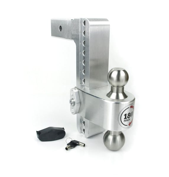 Weigh Safe LTB10-2.5 180 Hitch  10" Drop Hitch w/ 2.5" Shank (10K/18.5K GTWR)