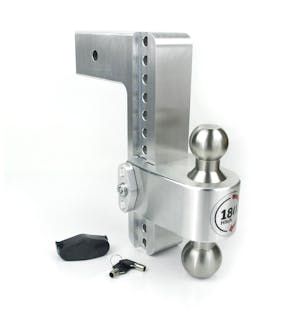 Weigh Safe LTB10-3 180 Hitch 10" Drop Hitch w/ 3" Shank (10K/21K GTWR)
