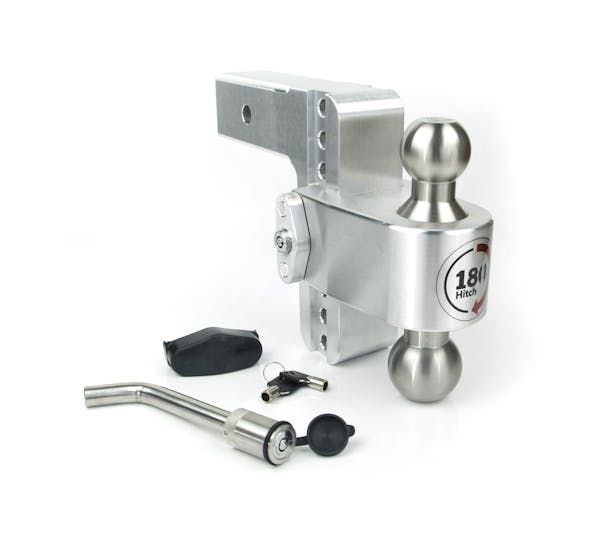 Weigh Safe LTB6-2.5-KA 180 Hitch  6" Drop Hitch w/ 2.5" Shank (10K/18.5K GTWR) w/ WS05